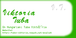 viktoria tuba business card